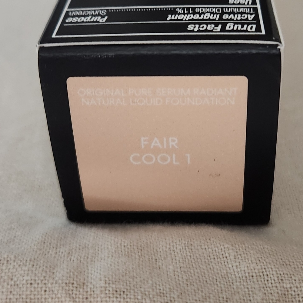 Bareminerals Original Pure Serum Natural Liquid Foundation SPF 20 Fair Warm 1